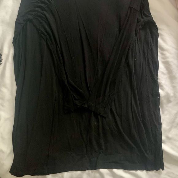 BLACK PIKO DRESS - Picture 2 of 2